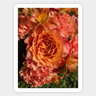 Crowded Bouquet Photographic Image Sticker